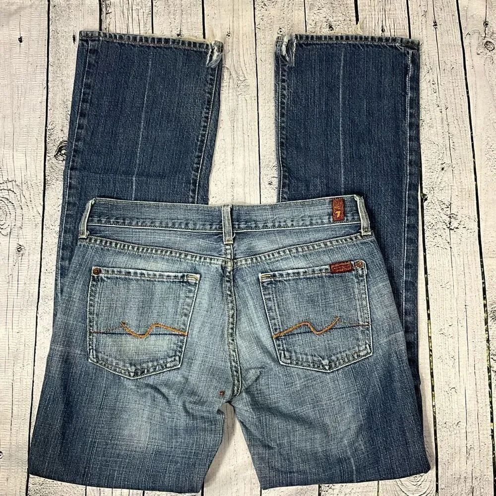7 For All Mankind Bootcut Jeans - Picture 2 of 7
